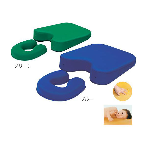 高田ベッド製作所 ジェルセット グリーン TB-77-64 1セット 63-0185-74（直送品）