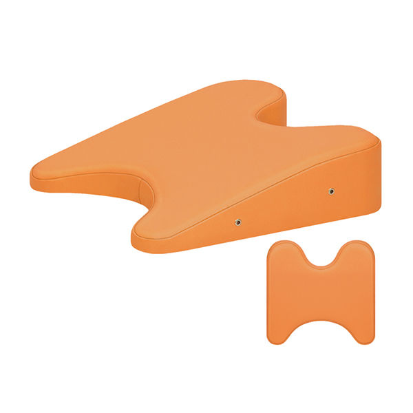 高田ベッド製作所 ボビン 幅42×奥行40×高さ3/8cm オレンジ TB-77C-140 1個 63-0186-94（直送品）