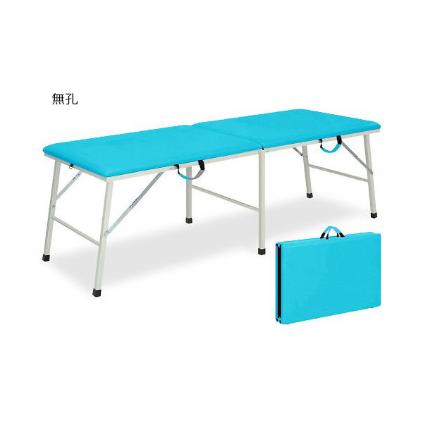 高田ベッド製作所 トライ 幅40×長さ180×高さ65cm スカイブルー TB-252 1個 63-0135-48（直送品）