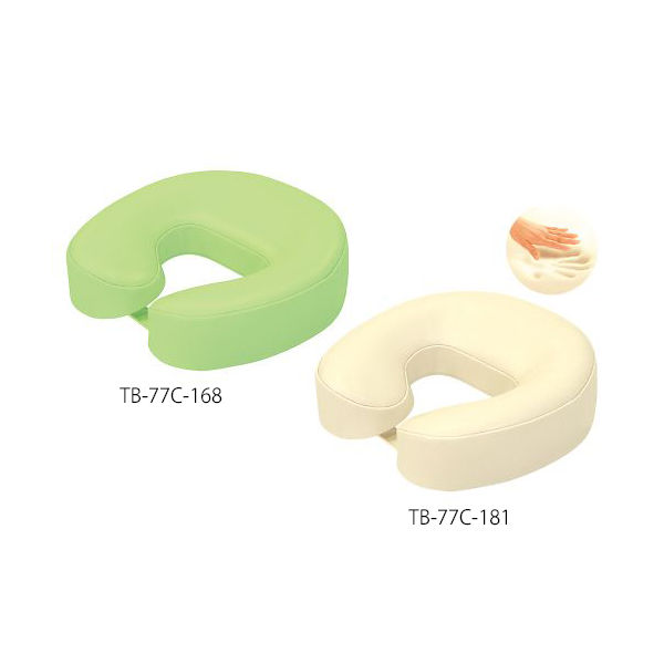 高田ベッド製作所 低反発ホールフェイス 幅30×奥行30×高さ8cm グレー TB-77C-181 1個 63-0188-71（直送品）