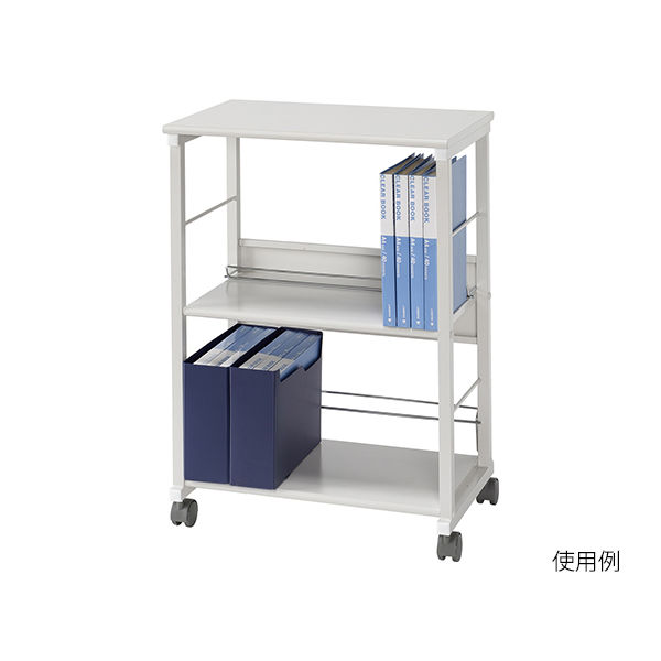 ナカキン タテヨコファイルワゴン NA-002WG 1個 63-1826-69（直送品）