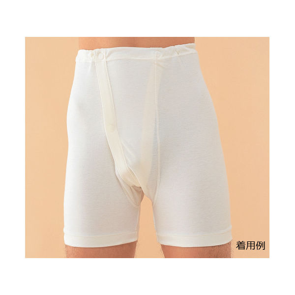 神戸生絲 紳士・婦人共用 股割パンツ LL No.105 1枚 63-1285-23（直送品）