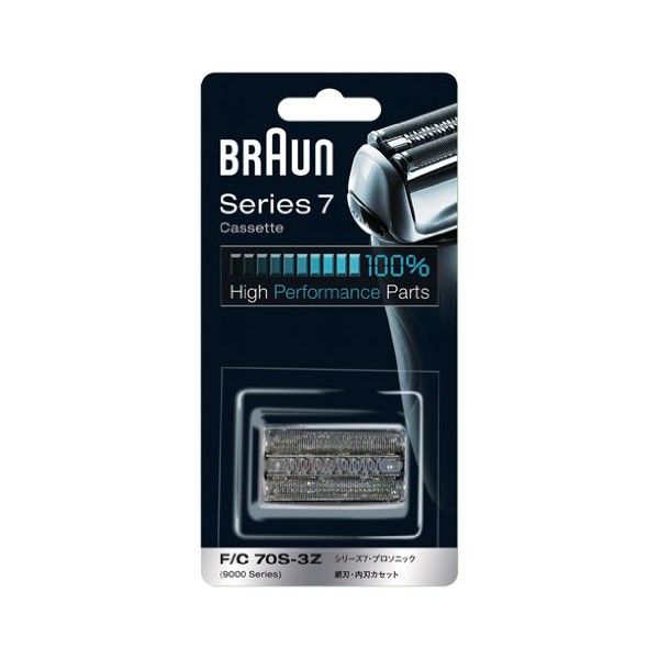 ブラウン BRAUN 替え刃 シリーズ7用 網刃・内刃一体型カセット シルバー F/C70S-3Z 1個 P&G