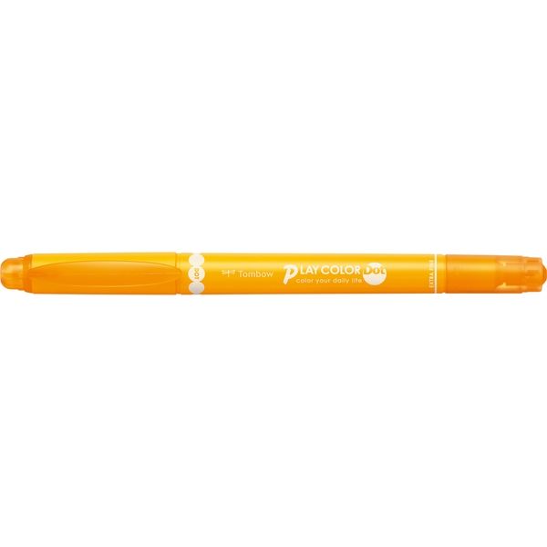 トンボ鉛筆 水性サインペンプレイカラ-ドット ハニイエロー WS-PD02 5本（直送品）