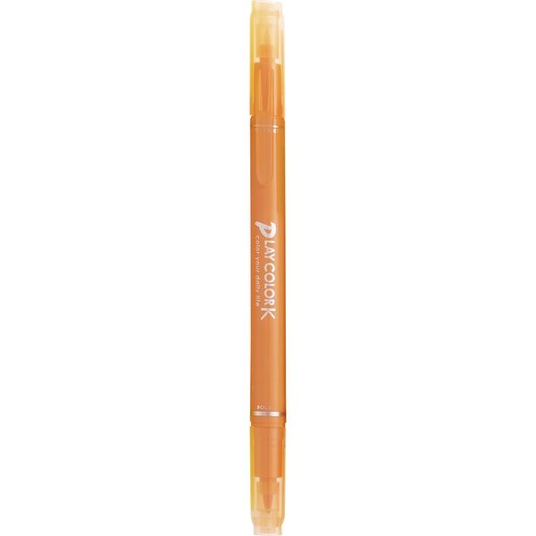トンボ鉛筆 水性サインペンプレイカラーK ハニーオレンジ WS-PK48 5本（直送品）