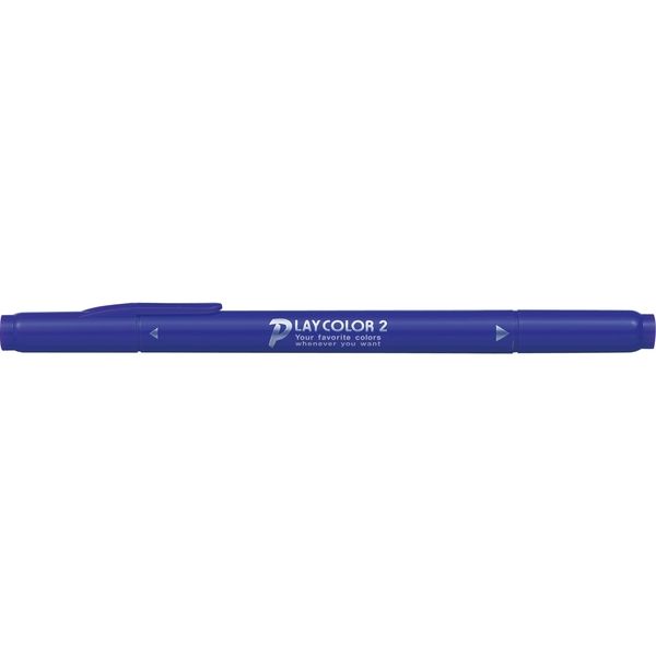 トンボ鉛筆 水性サインペンプレイカラー2 紫 WS-TP18 5本（直送品）