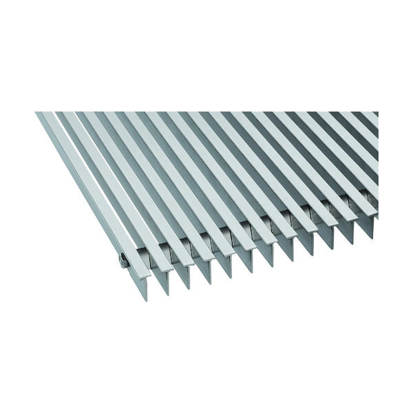 ダイケン ステンレス玄関マット エスマット MTER H15 ピッチ14 591×892 外枠セット MTER15S609 1台（直送品）