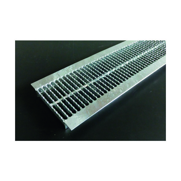 奥岡製作所 奥岡 スチール製 U字溝用 グレーチング 溝幅120用 細目 ノンスリップ OKUN-P3 12-19 1枚 137-1971（直送品）