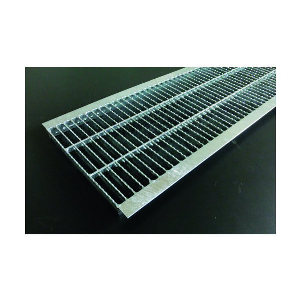 奥岡製作所 奥岡 スチール製 U字溝用 グレーチング 溝幅300用 中間目 ノンスリップ OKUN-M3 30-19 1枚 137-1988（直送品）