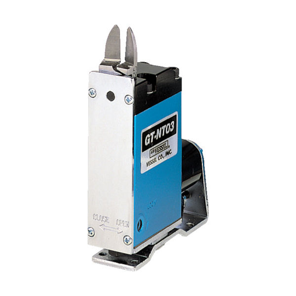 ベッセル VESSEL スライドエアーニッパー タテ型 No.GTーNT03ー4 GT-NT03-4 1台(1個) 810-6714（直送品）