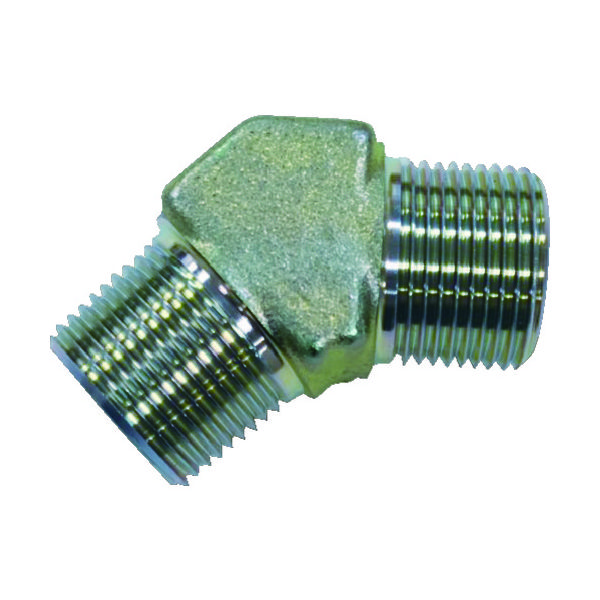 横浜ゴムMBジャパン 横浜ゴム オス45度エルボ 1036ー04(1/4) 1036-04 1個 160-6978（直送品）