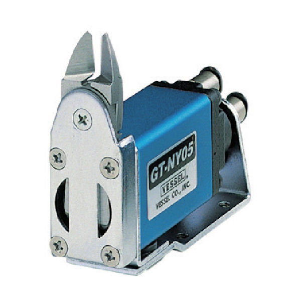 ベッセル VESSEL スライドエアーニッパー ヨコ型 No.GTーNY05Rー4 GT-NY05R-4 1台(1個) 810-6740（直送品）