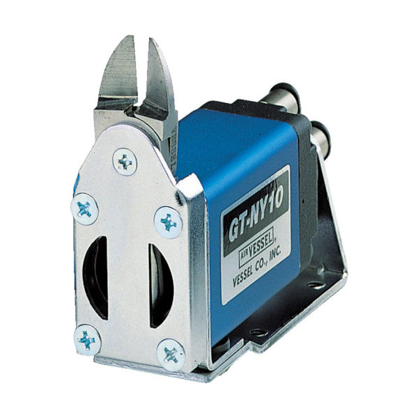 ベッセル VESSEL スライドエアーニッパー ヨコ型 No.GTーNY10ー4 GT-NY10-4 1台(1個) 810-6741（直送品）