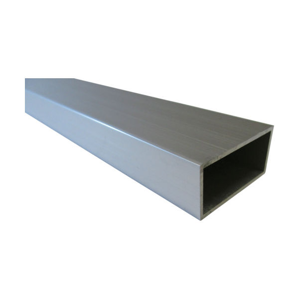 アルインコ アルミ平角パイプ 40X20X1.2T シルバー 4m FB137S 1本 849-4517（直送品）