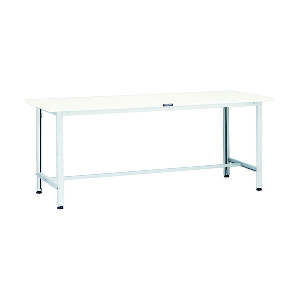 トラスコ中山 TRUSCO 軽荷重作業台(200kg)AO型 1800X750XH740 基本タイプ ホワイト色 AO-1875 1台（直送品）