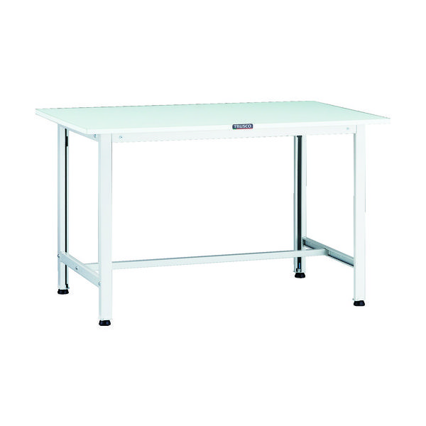 トラスコ中山 TRUSCO 軽荷重作業台(200kg)AO型 1200X750XH740 基本タイプ ホワイト色 AOR-1275 1台（直送品）