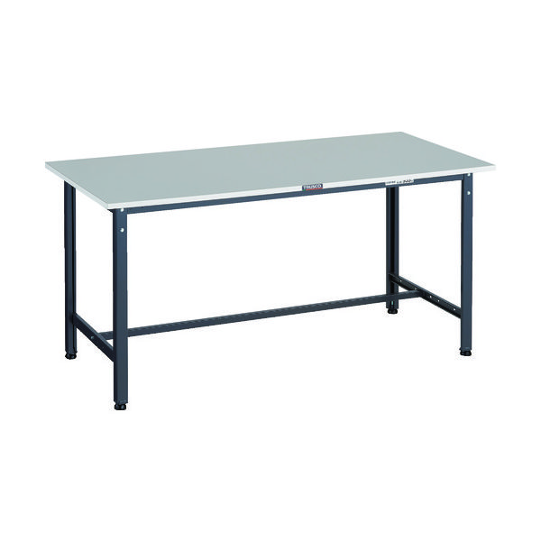 TRUSCO 軽荷重作業台(300kg)RAE2型 RoHS2対応天板 1500X750XH740 ダークグレー色 RAE2-1500 DG（直送品）