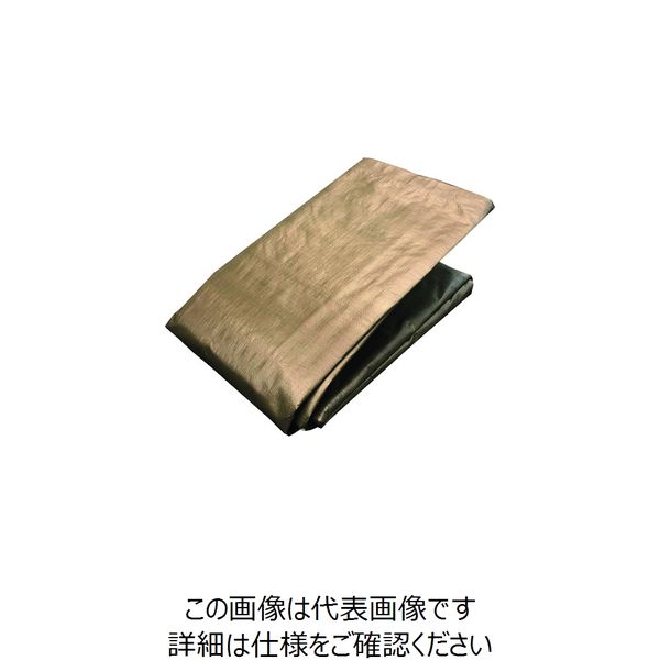 旭産業 旭 目立たないシート(ポリエチレン) #3000 1.7mX1.7m ダークブラウン/ベージュ LSP-1818 1枚（直送品）