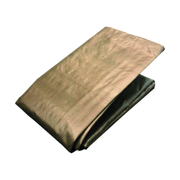 旭産業 旭 目立たないシート(ポリエチレン) #3000 3.45mX5.3m ダークブラウン/ベージュ LSP-3654 1枚（直送品）