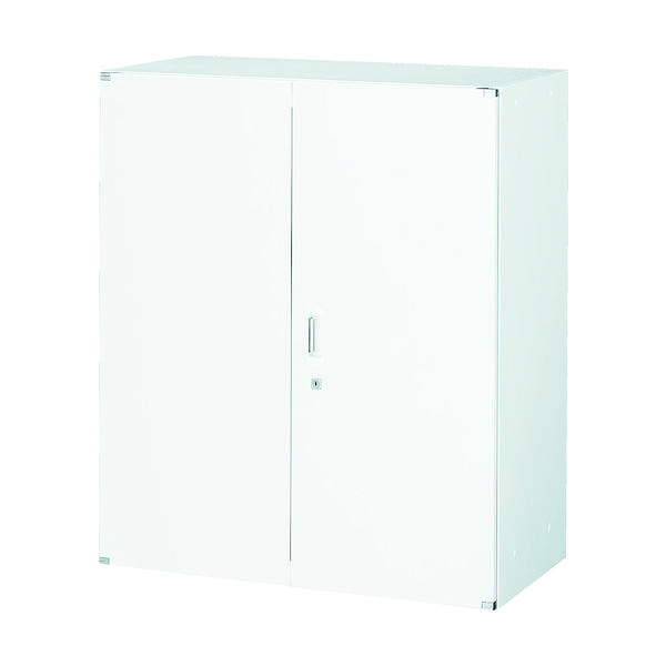 トラスコ中山 TRUSCO ユニット型壁面書庫 D400 両開き H1050 W色 UFHW-11 1台 161-2504（直送品）