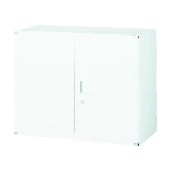 トラスコ中山 TRUSCO ユニット型壁面書庫 D400 両開き H720 W色 UFHW-7 1台 161-2508（直送品）