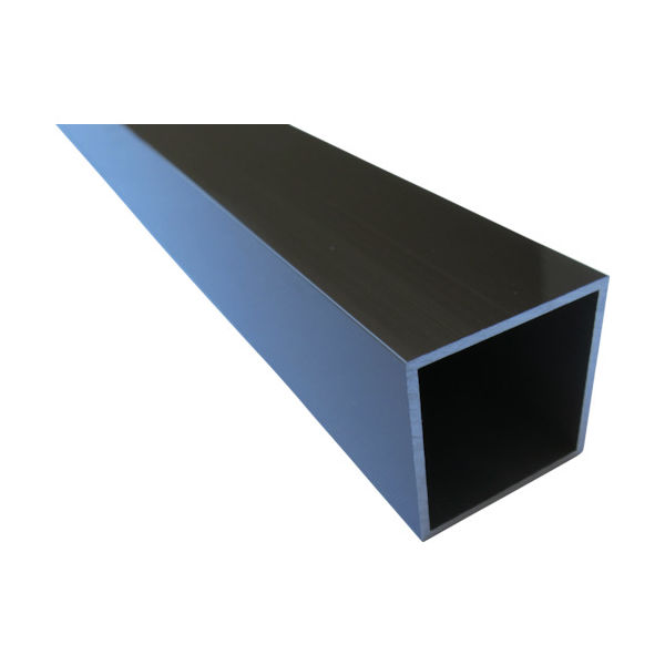 アルインコ アルミ角パイプ 50x50x2.0ブロンズ 4m FB115B 1本 849-4450（直送品）