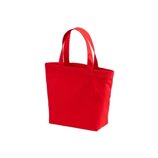 キャブ United Athle（ユナイテッドアスレ） 1460-01 トートバッグ レッド S 1包（10枚入）（直送品）