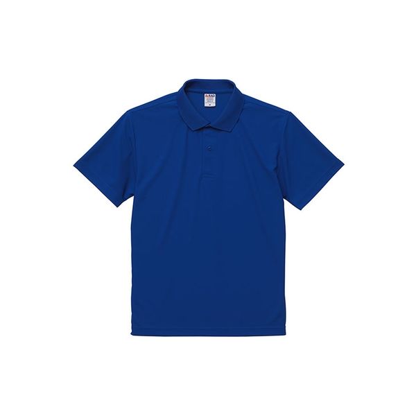 キャブ United Athle（ユナイテッドアスレ） 2020-01 ポロシャツ コバルトブルー 5L 1包（3枚入）（直送品）