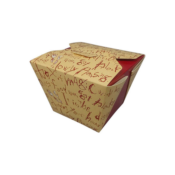 協和パック 紙製弁当容器 デリメイト 8080 カラー 628527 300枚（25×12）（直送品）