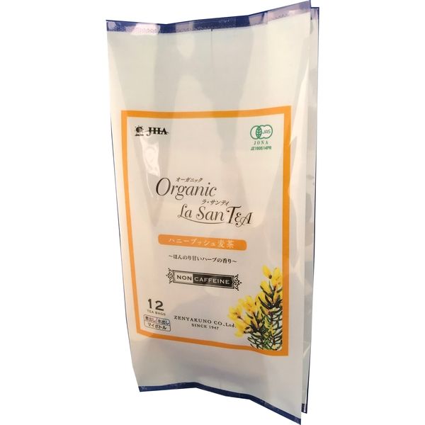ゼンヤクノー OrganicLa SanTEA有機ハニーブッシュ麦茶（4g×12P） 3782 20個（直送品）