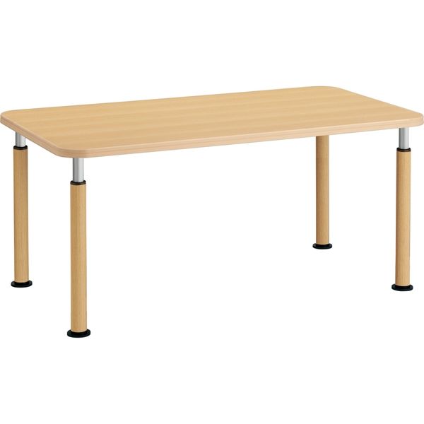 組立設置込】コクヨ 高齢者施設用 高さ調整テーブル ラチェット調節式