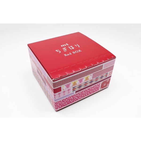 日本製 mtちぎはり Red BOXセット お子様ご年配の方でもちぎりやすい薄い和紙使用 69個入 MTWBOX01 1セット カモ井加工紙（直送品）
