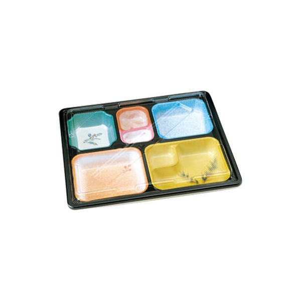 タカギ産業 TS-110 味彩ごぜん 本体柄付 透明蓋セット 157779 400セット（20×20）（直送品）