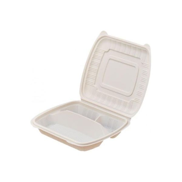 タカギ産業 嵌合コーンスターチパック 浅型（仕切有り） IDFD-50P 300枚（50×6）（直送品）