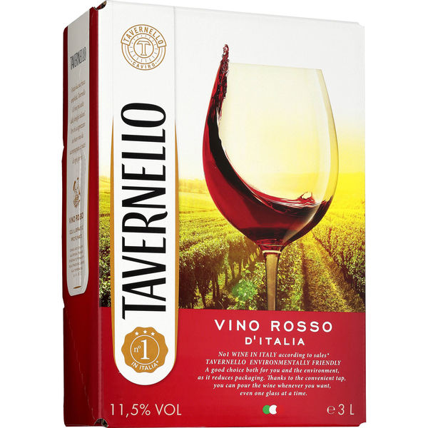 サントリー タヴェルネッロ ロッソ イタリア 3L 1箱 赤ワイン