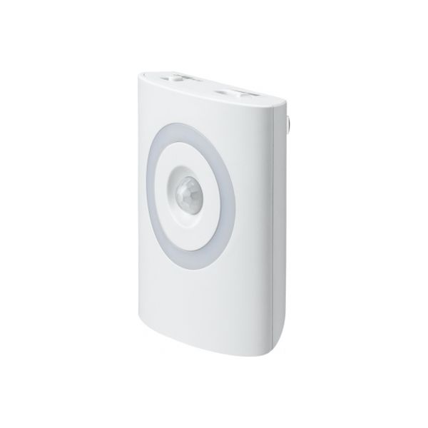 調光付人感明暗センサーライト NASMN53WH 1個 ヤザワ