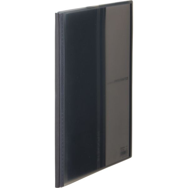 キングジム クリアーファイル パタント(透明)　10P　A4タテ グレー 182TPNHクレ 1セット（3冊）（直送品）
