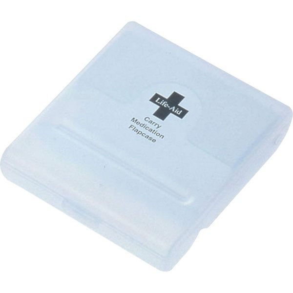 シンコハンガー くすり携帯 フラップケース ブルー 17100 1セット(12個)（直送品）