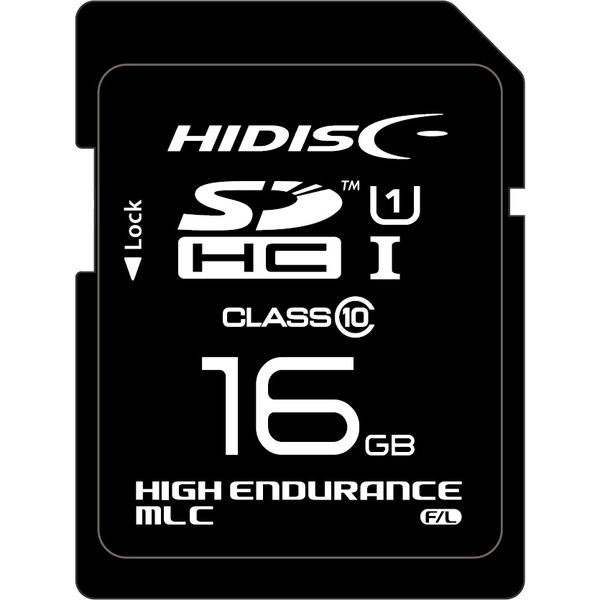 磁気研究所 HIDISC MLC採用高耐久SDメモリーカード 16GB HDSDHC16GMLLJP3 1個 - アスクル