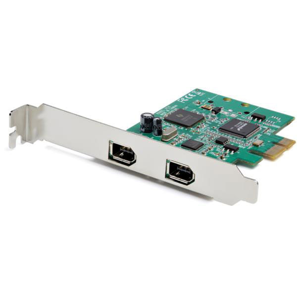 2ポート FireWire 400増設PCIeカード　PEX1394A2V2　1個　StarTech.com（直送品）