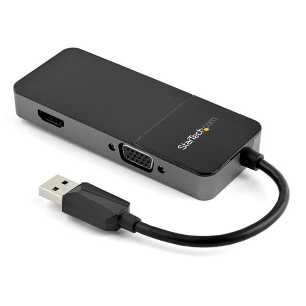 USB-A - HDMI & VGA アダプター USB32HDVGA 1個 StarTech.com - アスクル