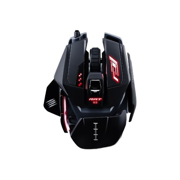 MAD CATZ R.A.T. PRO S3 有線ゲーミングマウス 黒 MR03DCINBL000-0J 1台（直送品）