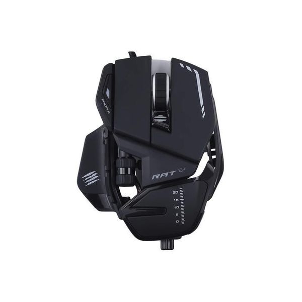 MAD CATZ R.A.T. 6+ 有線ゲーミングマウス 黒 MR04DCINBL000-0J 1台（直送品）