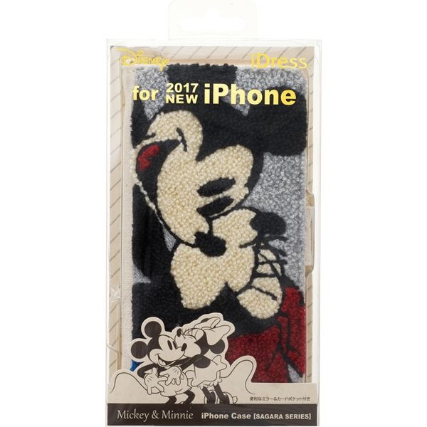 iPhoneケース　iPhone XS/X ディズニー サガラ ミッキー＆ミニー iP8-DN08 1個 サンクレスト（直送品）