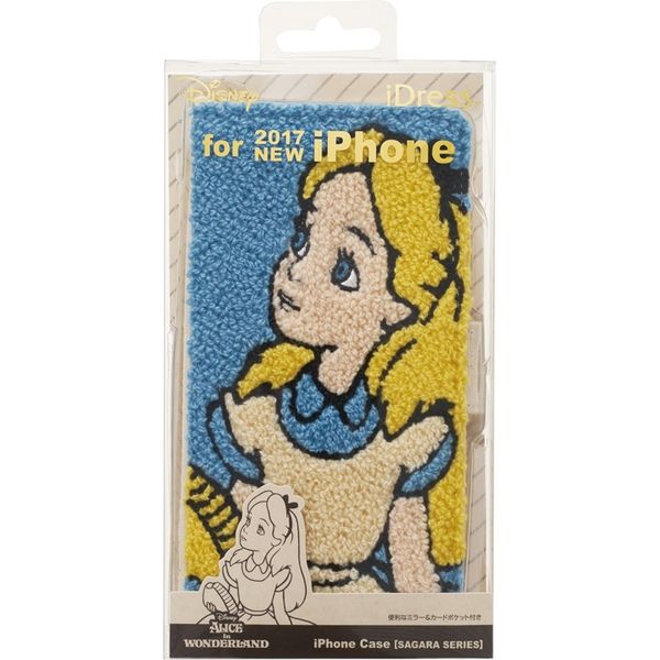 iPhoneケース　iPhone XS/X ディズニー サガラ アリス iP8-DN09 1個 サンクレスト（直送品）