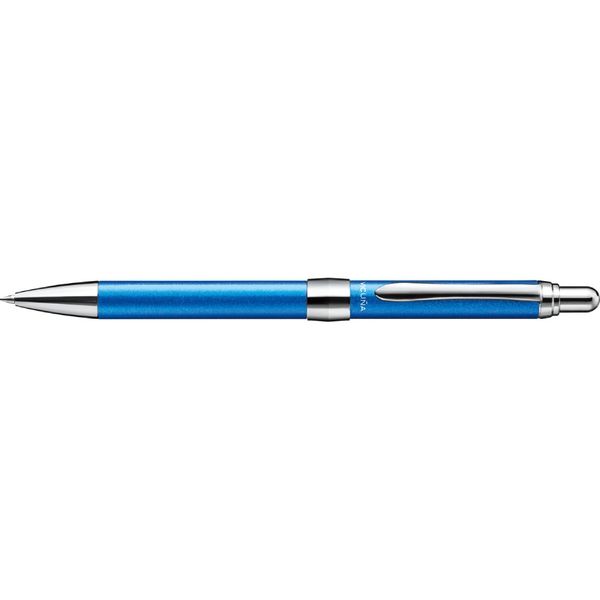 ぺんてる 油性ボールペン　ビクーニャＥＸ２０　０７　ライトブルー軸 BX2007S 5本（直送品）