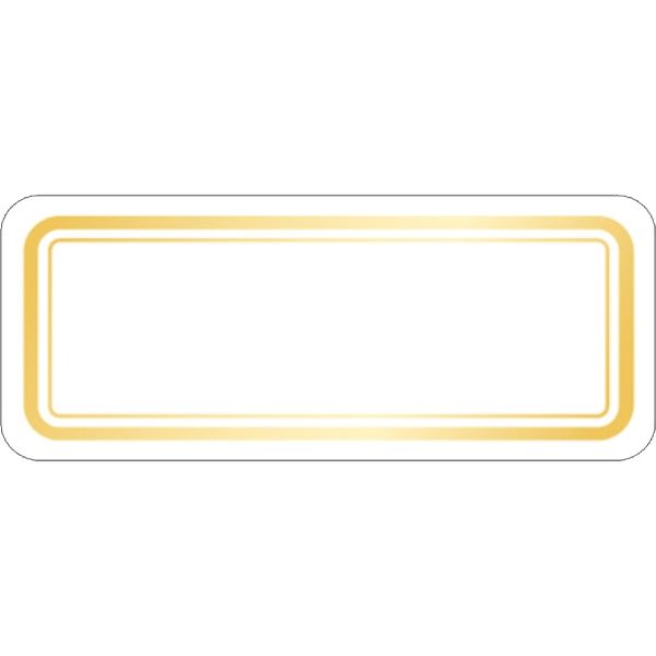 ササガワ アドタッチラベル 金箔枠 20-208 1セット（取寄品）