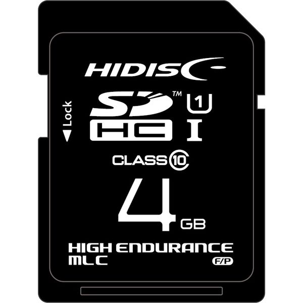 磁気研究所 HIDISC MLC採用高耐久SDメモリーカード 4GB HDSDHC4GMLPJP3 1個