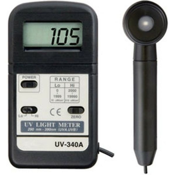 マザーツール デジタル紫外線強度計 UV-340 055523 1個（直送品）