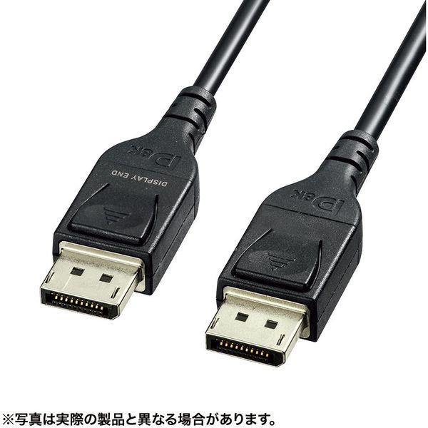 サンワサプライ DisplayPort光ファイバケーブル ver.1.4　10m KC-DP14FB100 1本（直送品）